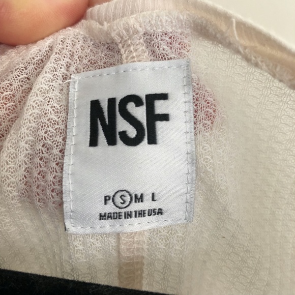 NSF Thermal Scoop Neck Long Sleeve Small - Picture 3 of 5